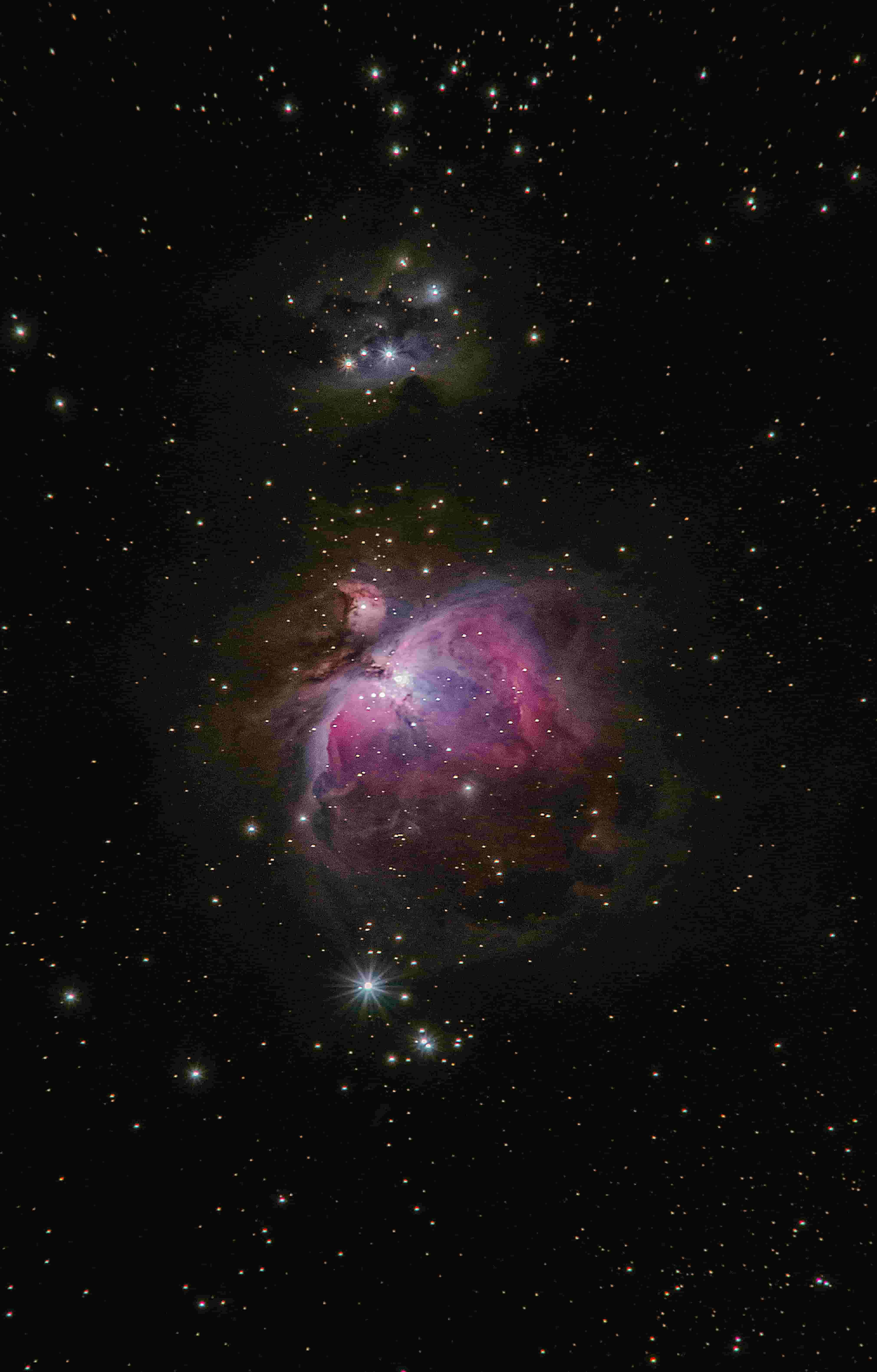 star constellation simulation in the cosmos exhibition.